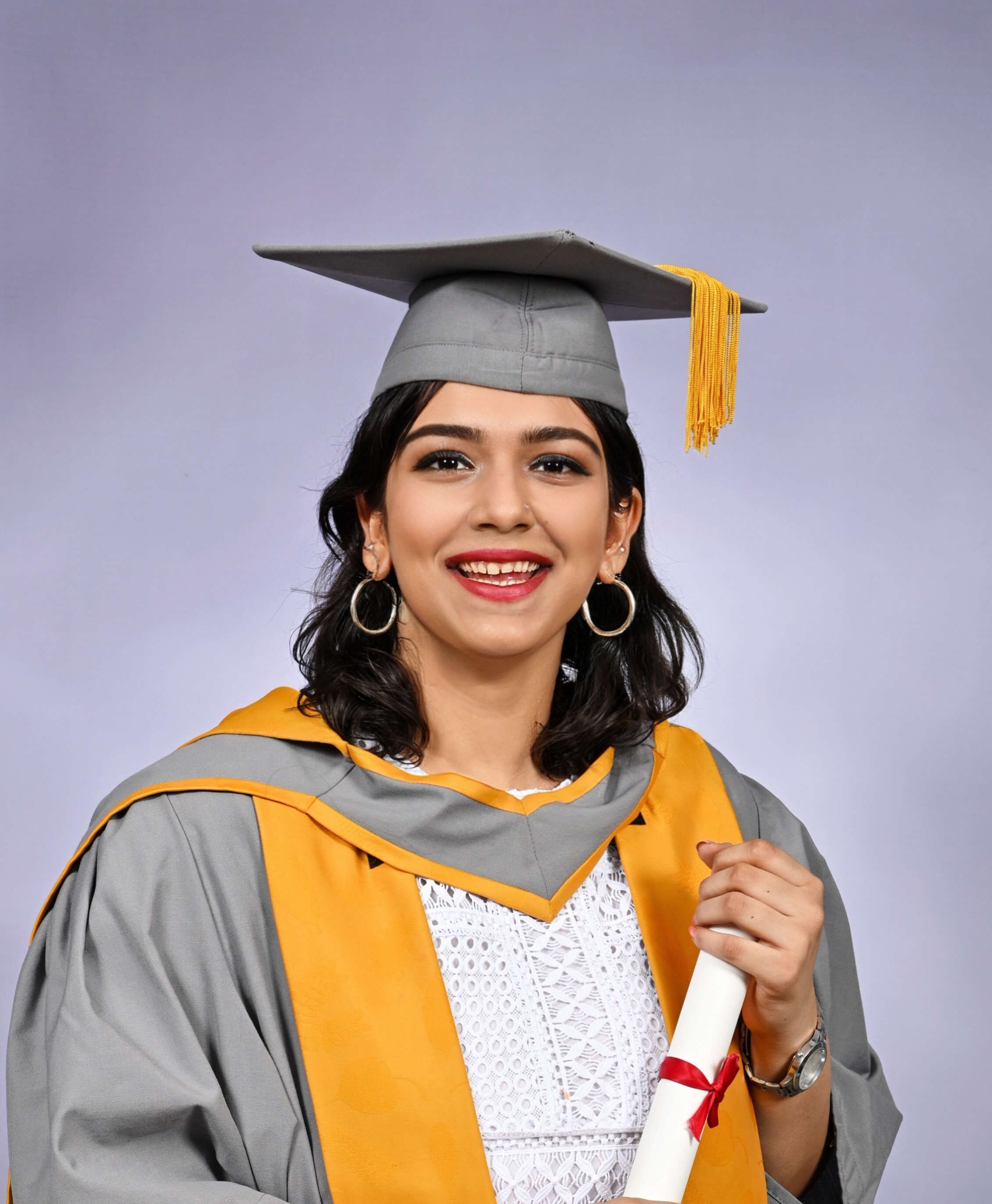 Vatsla Srivastava at SOAS University of London graduation
